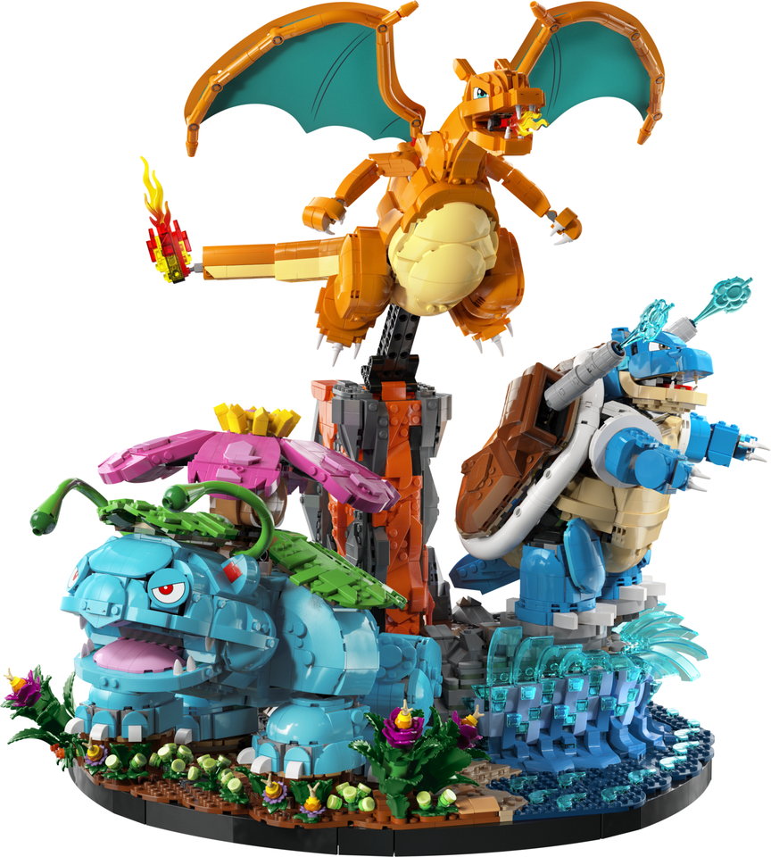 LEGP 72153 Venusaur, Charizard and Blastoise 6838pcs