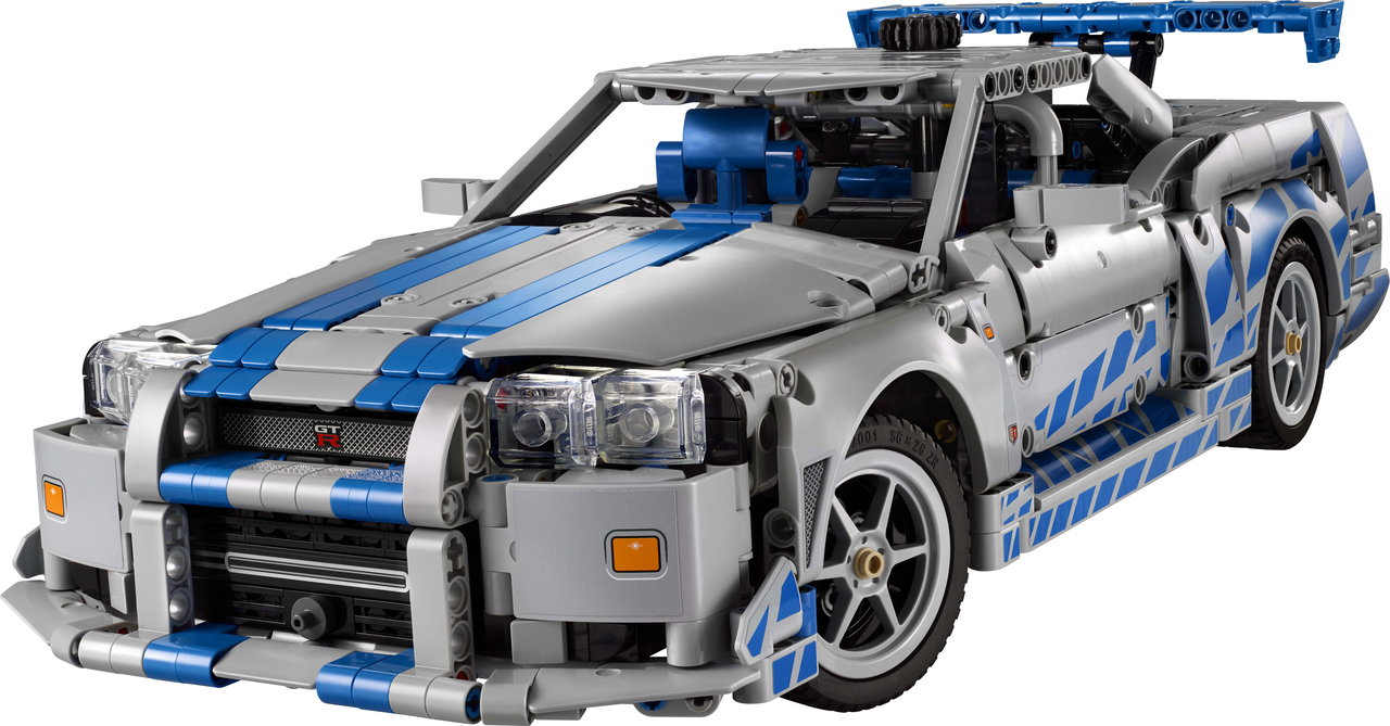 LEGP 42210 2 Fast 2 Furious Nissan Skyline GT-R (R34) Car 1410pcs