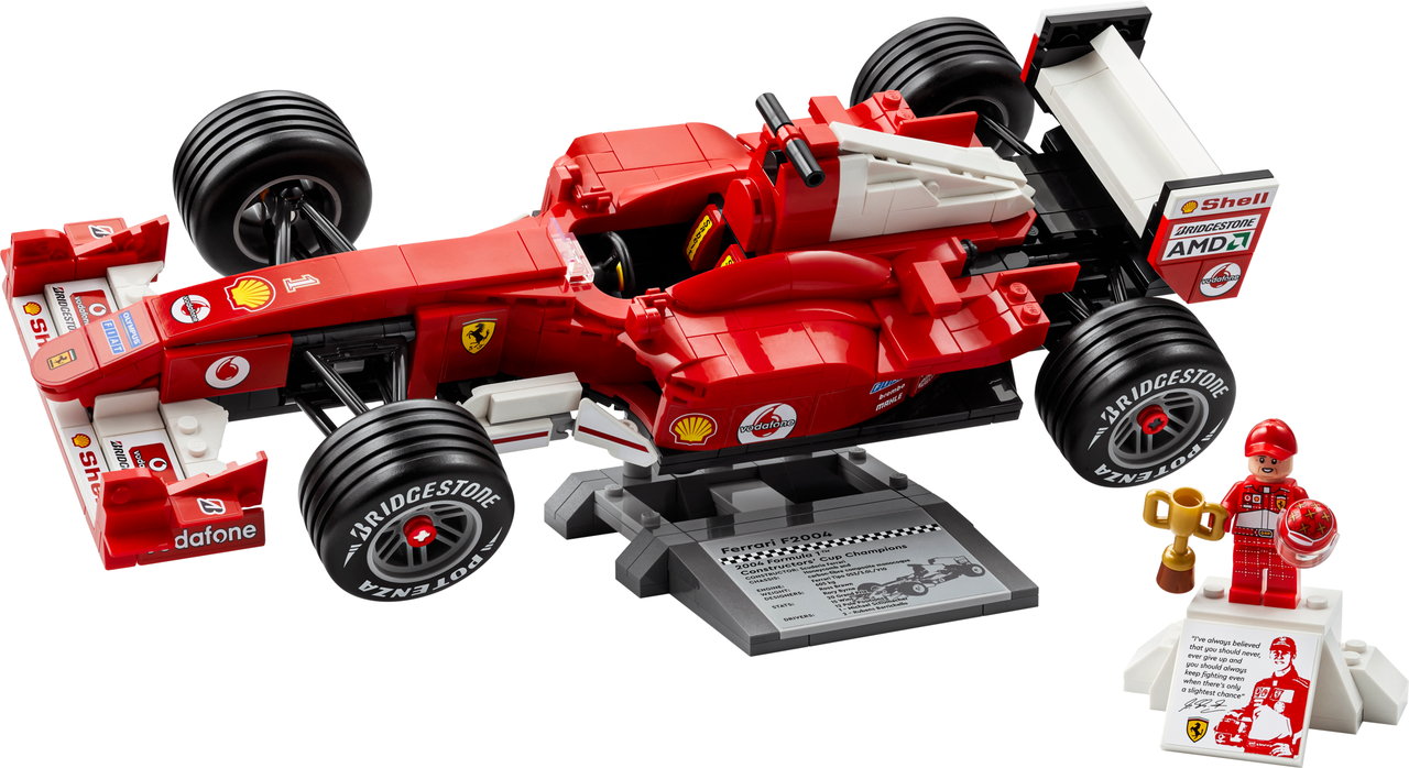 LEGP 11375 Ferrari F2004 & Michael Schumacher 735pcs