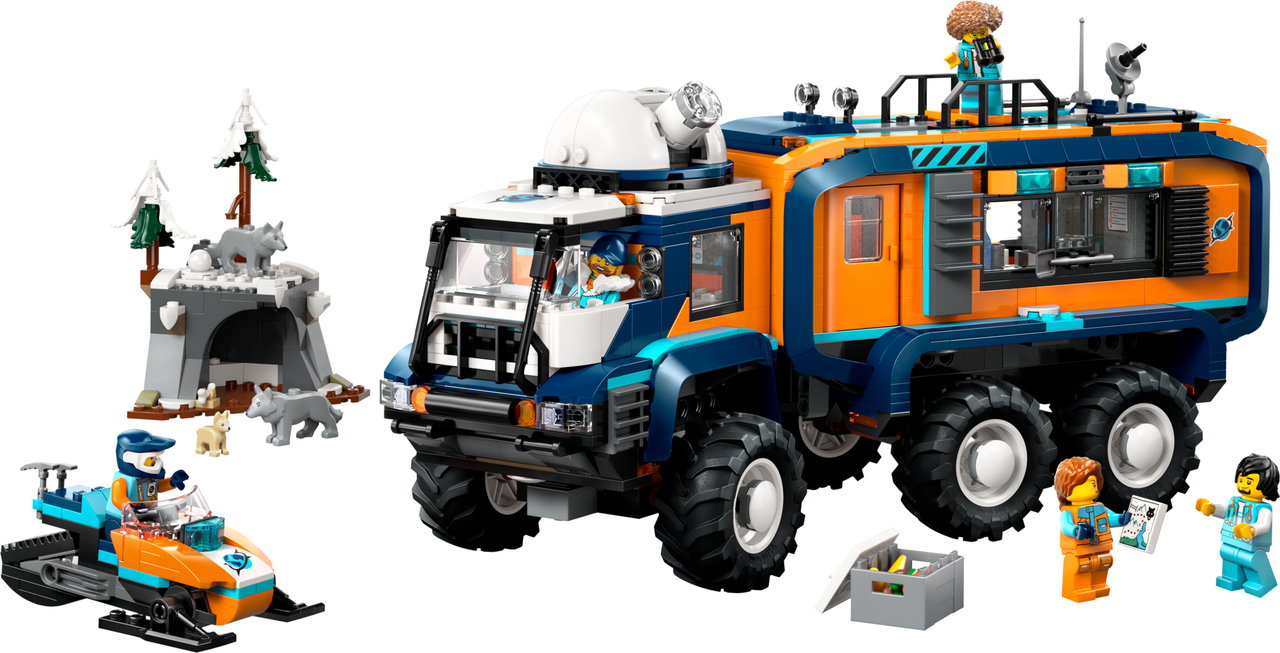 LEGP 60471 Arctic Explorer Science Lab Truck 1064pcs